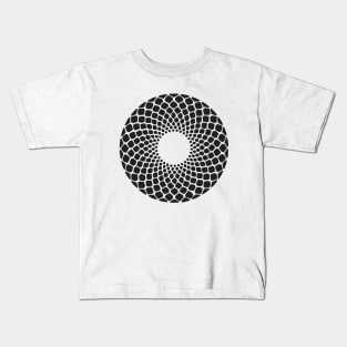 Fibonacci Sequence: Basket Pattern Kids T-Shirt